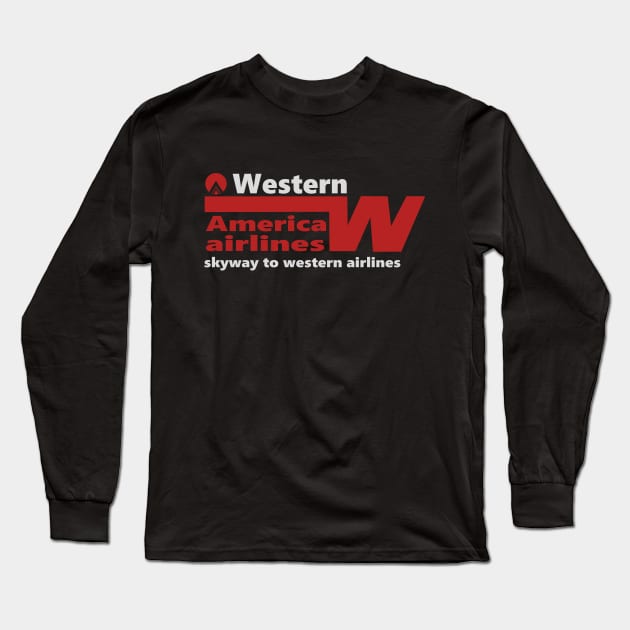 america western airlines Long Sleeve T-Shirt by vender